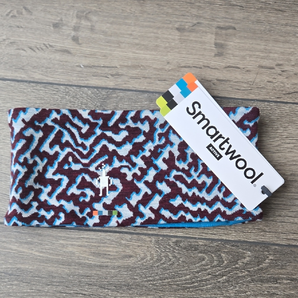 Snartwool Purple Iris Retro Merino Headband